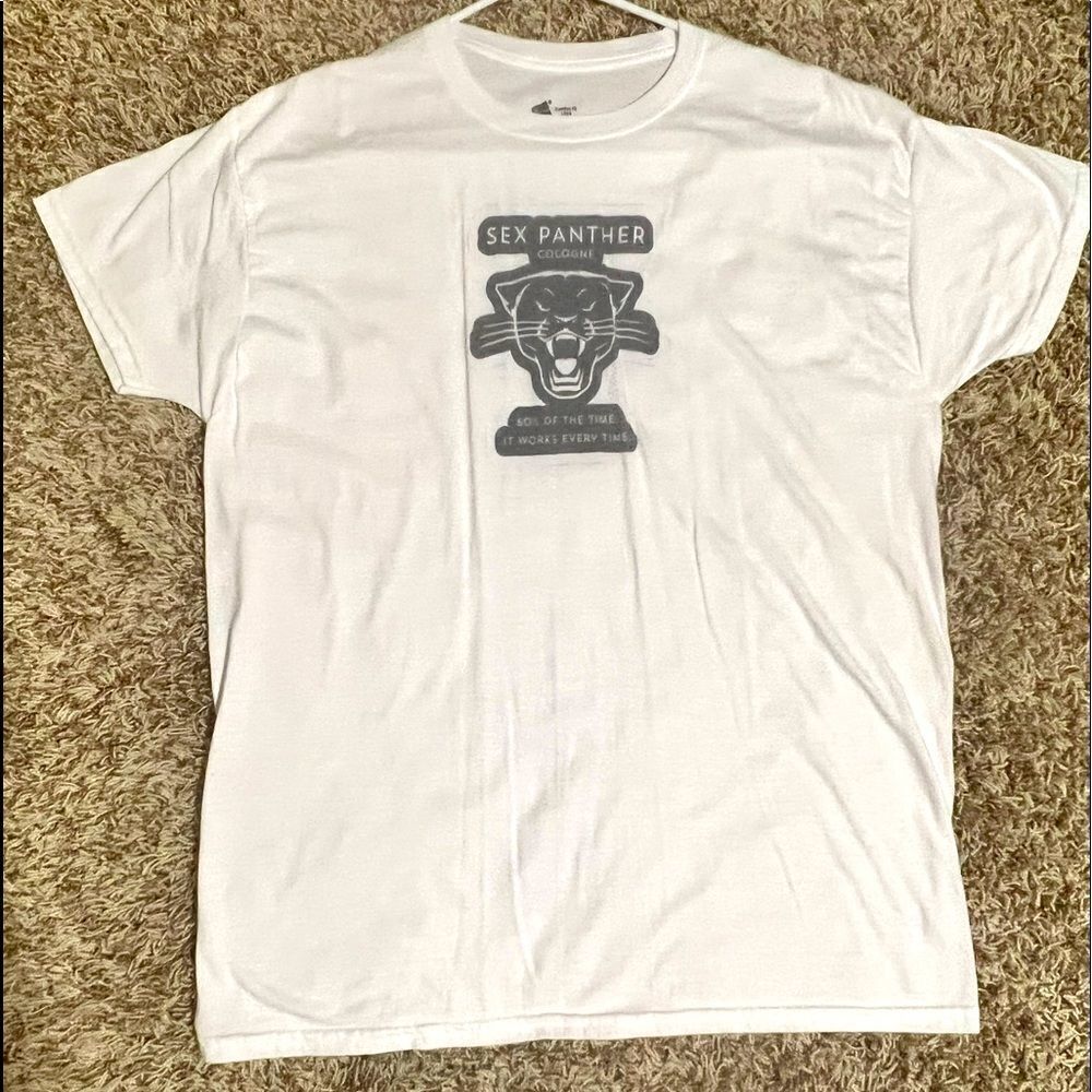 🔥🔥 SEX PANTHER COLOGNE‎ t-shirt on Hanes size Large in EXCELLENT condition!!!